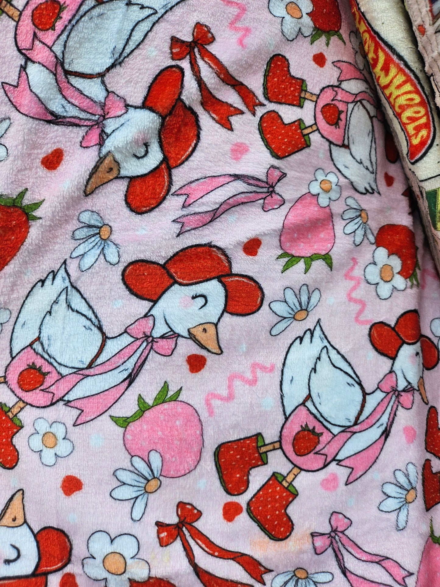 Berry Goose Blanket